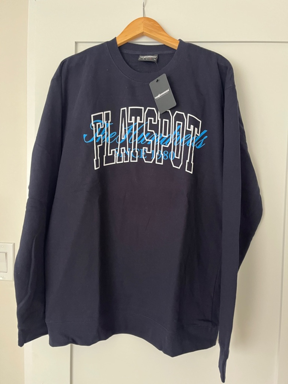 NWT The Hundreds Black Crewneck Sweatshirt/Shirt with Logo Tag